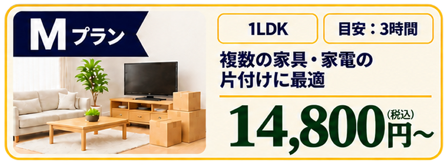 Mプラン 14,800円〜